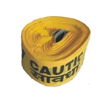 Barricade Caution tape Yellow